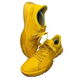 G/FORE G.112 Mens Golf Shoes Flyy Yellow G4MF23EF104 Spikeless Size 10.5 US
